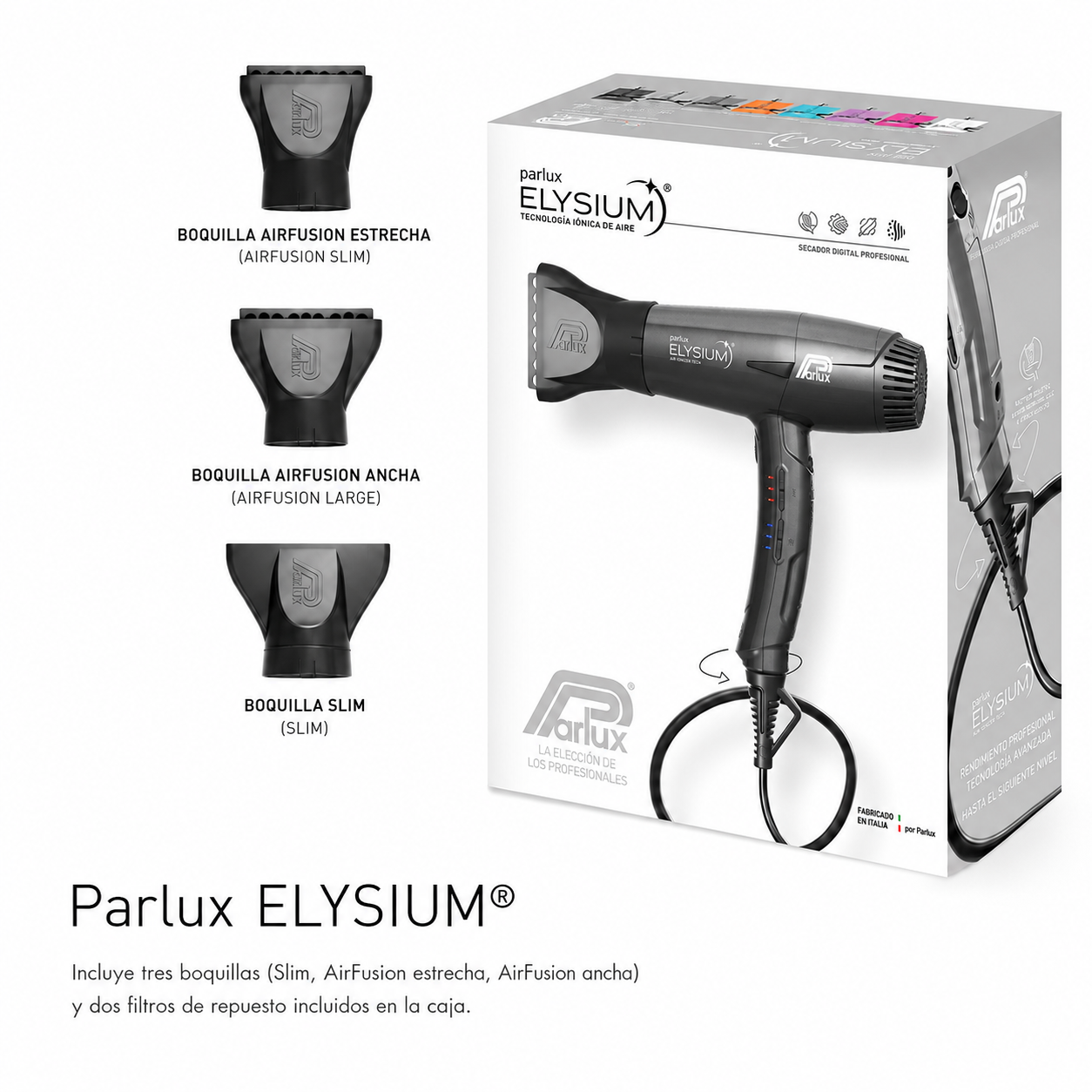 Secador Parlux Elysium TITANIUM